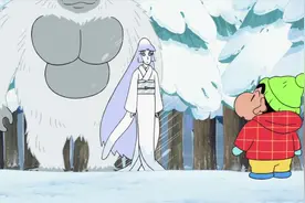 小新这个红娘做得很成功哦，小雪姐姐和小哥哥幸福的在一起了