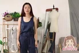 上身效果特别好的一款真丝连体裤，露姐亲自试穿，遮肉又减龄