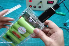 自己花55元DIY25000毫安QC3.0快充充电宝，26650锂电池视频封面