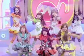 七位小天女第一次在天舞台跳舞，真漂亮视频封面