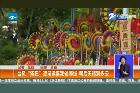 台风“塔巴”逐渐远离我省海域  明后天晴到多云视频封面