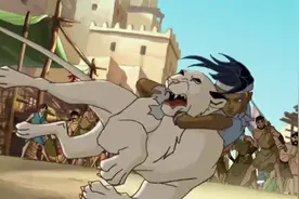 大街上突然闯出一头狮子，一个少年说能打败它，没想到徒手做到！视频封面