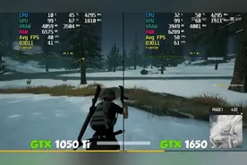 智商检测卡GTX1050TI跟GTX1650哪款显卡的性能会更高一些