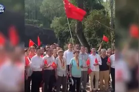 香港乌蛟腾举行“勿忘九一八” 抗日英烈纪念碑公祭活动