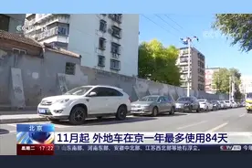 11月起外地车在北京一年最多使用84天视频封面
