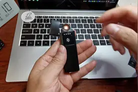 小米生态企业推出充电打火机，不用充气的那种，再大风也不怕吹灭视频封面