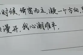 硬笔书法之优美抒情句子欣赏视频封面