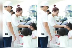 小泡芙长高了！刘畊宏一家四口穿亲子装出行画风和谐视频封面