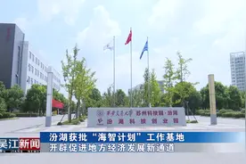 吴江汾湖获批“海智计划”工作基地 开辟促进地方经济发展新通道视频封面