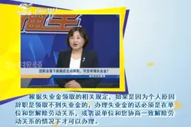因职业落下疾病后主动辞职，可否申领失业金？视频封面