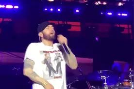 阿姆Eminem最新现场演唱 Lucky You