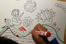 幼儿园大班小朋友画的手抄报！视频封面