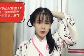 【汉服发型】无需假发包，中长发必备，简约大方可爱的汉服发型视频封面
