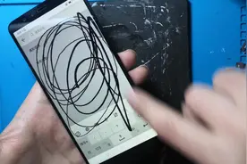 华为畅享8plus屏幕摔坏了，显示正常单独换外屏就可以视频封面