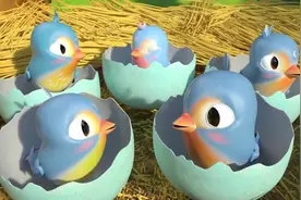 幼儿英语启蒙：五只小鸟 Five Little Birds视频封面