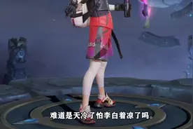 李白团战红色星元皮肤和原色对比 为什么会多一条打底裤视频封面