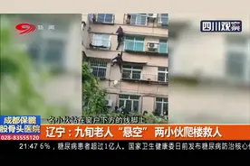 辽宁：九旬老人“悬空”，两小伙爬楼救人，网友：身边的超级英雄视频封面