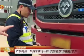交警查获“双胞胎”货车，车身车牌均一样，经查竟另有隐情！视频封面