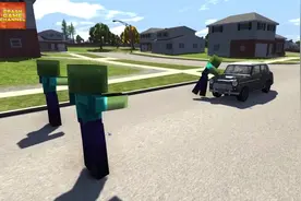 BeamNG车祸模拟：僵尸VS汽车大战视频封面