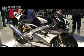 车展实拍英国诺顿品牌摩托车，犀利复古风格独具一格！视频封面