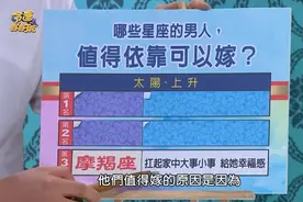 命运好好玩：值得托付终生的人，三星座值得依靠好老公