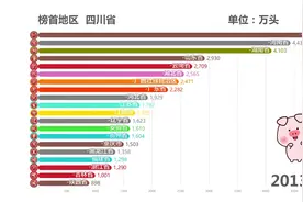 可视化数据：中国哪个省养的猪最多 各省养猪数量排名视频封面