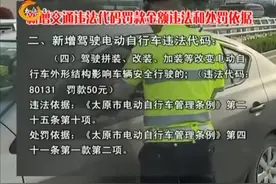 新增交通违法代码罚款金额违法和处罚依据(1)