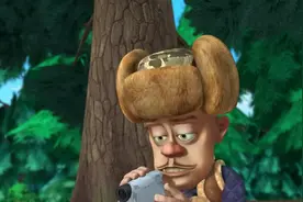 光头强听说拍摄伐木视频可以得到黄金电锯，结果又被两头熊破坏了视频封面