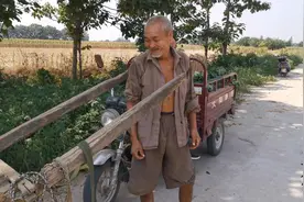 陪伴了农村老大爷58年的架子车长什么模样，我们来看看视频封面