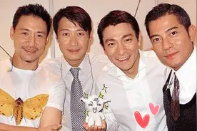 四大天王纷纷生下女儿，成“四大岳父”，父母好看，更易生女儿？图片