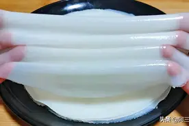凉皮最简单的做法，不用和面揉面洗面，劲道又爽滑，比买的还好吃图片