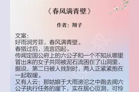 强推！无穿越不重生纯正古言系列文 ​《春风满青壁》《第一辞色》赞图片