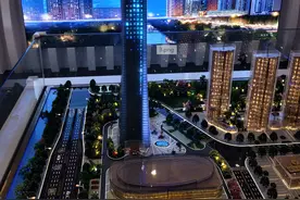 温州瓯海中心区的超高层建筑，339米的君悦，目前建设进展神速图片