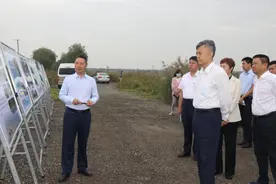 区领导深入大黄堡镇开展生态文明专题调研图片