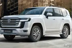 “越野王者”霸气登场，3.5T+10AT，全新丰田兰德酷路泽正式发布图片