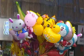 卡通氢气球突发爆燃 警惕不易察觉的危险图片