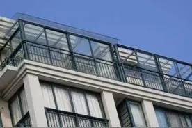 普通玻璃换成加多屏，保温降噪砸不坏，用在阳光房玻璃上还更凉快图片