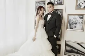 黑涩会美眉丫头晒婚纱照，32岁人气不再却依旧可爱，男方是富二代图片