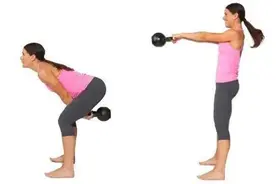 壶铃摇摆，一个高效的燃脂训练动作，每个人都该尝试一下图片