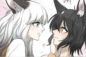 「漫画」芝麻与米糕：芝麻被收养图片