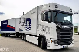 最大770马力输出，斯堪尼亚S系中置轴列车评测图片