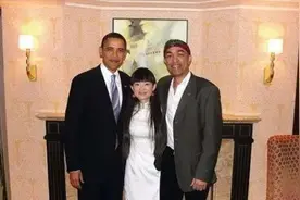 奥巴马弟弟在中国生活了多年，奥巴马访华时，两人的见面让人感叹图片
