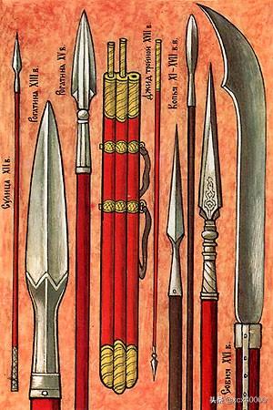 来瞧瞧战斗民族中世纪的武器和盔甲介绍吧