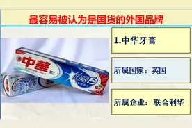 生活中常见的50个最容易被认为是国产的外国品牌，支持国产图片
