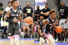 詹姆斯13岁儿子肌肉发达，麒麟臂6块腹肌，再看看中国孩子图片