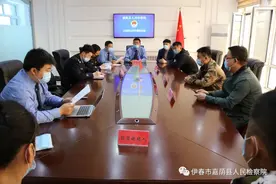 嘉荫县人民检察院召开不起诉案件公开审查听证会图片