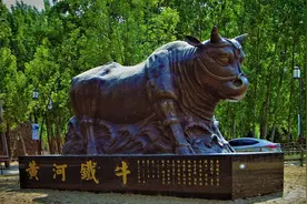 黄河铁牛出土已32年，却露天安放无人看管遭质疑，专家：不敢动图片