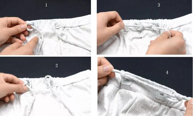 然后将钥匙串进裤子绳孔,之后利用磁铁吸力吸着钥匙运动一圈1,可以