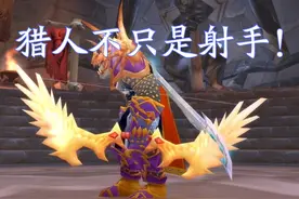 魔兽TBC猎人秒伤突破2350的秘密，武器选择月牙屠斧，LR也能近战图片