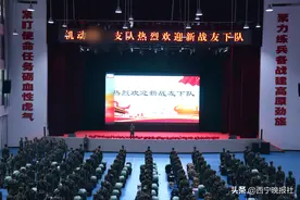 武警青海总队机动第一支队迎来2021年度第一批春季入伍新兵图片